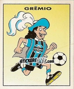 Figurina Grêmio - Campeonato Brasileiro 1996 - Panini