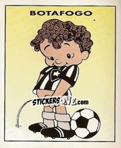 Figurina Botafogo - Campeonato Brasileiro 1996 - Panini