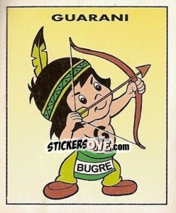 Sticker Guarani - Campeonato Brasileiro 1996 n. 13 - Panini