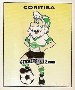 Sticker Coritiba - Campeonato Brasileiro 1996 n. 14 - Panini