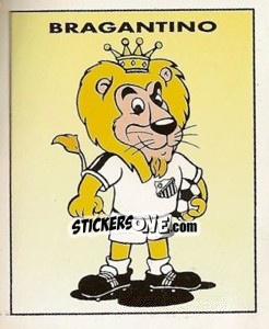 Cromo Bragantino - Campeonato Brasileiro 1996 - Panini