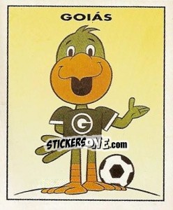 Cromo Goiás - Campeonato Brasileiro 1996 - Panini