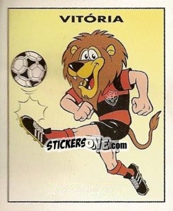 Sticker Vitória - Campeonato Brasileiro 1996 - Panini