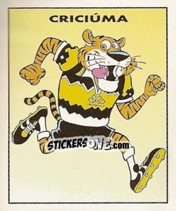 Sticker Cruciúma - Campeonato Brasileiro 1996 - Panini