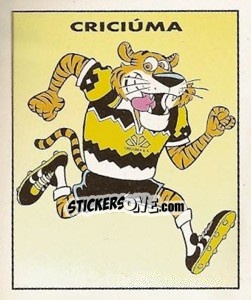 Sticker Cruciúma - Campeonato Brasileiro 1996 n. 22 - Panini