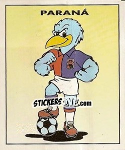 Cromo Paraná - Campeonato Brasileiro 1996 - Panini