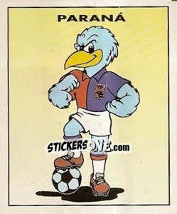 Sticker Paraná - Campeonato Brasileiro 1996 n. 23 - Panini
