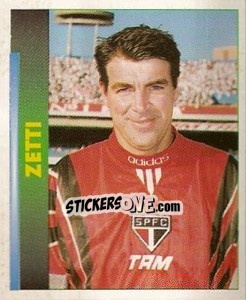 Sticker Zetti - Campeonato Brasileiro 1996 n. 26 - Panini