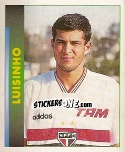 Figurina Luisinho - Campeonato Brasileiro 1996 - Panini