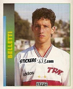 Sticker Belletti - Campeonato Brasileiro 1996 - Panini