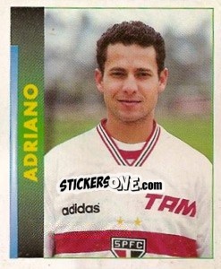 Sticker Adriano - Campeonato Brasileiro 1996 - Panini