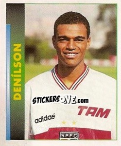 Sticker Denílson - Campeonato Brasileiro 1996 - Panini