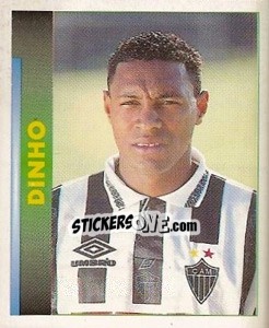 Cromo Dinho - Campeonato Brasileiro 1996 - Panini