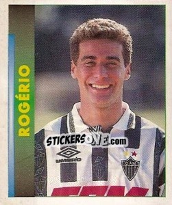 Figurina Rogério - Campeonato Brasileiro 1996 - Panini