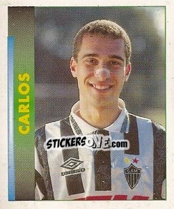 Cromo Carlos - Campeonato Brasileiro 1996 - Panini
