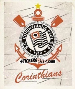 Cromo Emblema - Campeonato Brasileiro 1996 - Panini