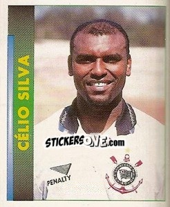 Figurina Célio Silva - Campeonato Brasileiro 1996 - Panini