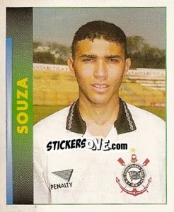 Sticker Souza - Campeonato Brasileiro 1996 n. 64 - Panini