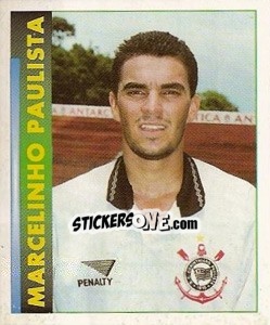 Sticker Marcelinho Paulista - Campeonato Brasileiro 1996 - Panini