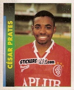 Cromo César Prates - Campeonato Brasileiro 1996 - Panini