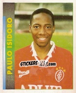Sticker Paulo Isidoro - Campeonato Brasileiro 1996 n. 80 - Panini
