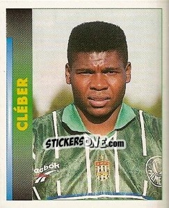 Cromo Cléber - Campeonato Brasileiro 1996 - Panini