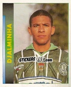 Cromo Djalminha - Campeonato Brasileiro 1996 - Panini