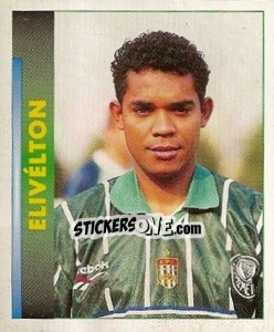 Figurina Elivélton - Campeonato Brasileiro 1996 - Panini