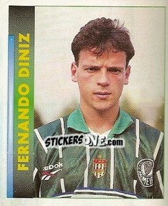 Figurina Fernando Diniz - Campeonato Brasileiro 1996 - Panini