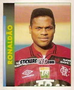 Figurina Ronaldão - Campeonato Brasileiro 1996 - Panini