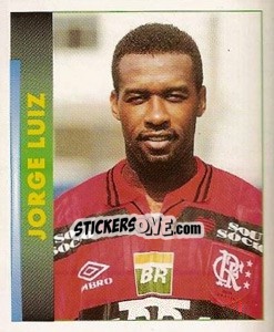 Figurina Jorge Luiz - Campeonato Brasileiro 1996 - Panini