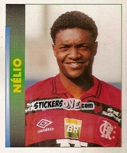 Cromo Nélio - Campeonato Brasileiro 1996 - Panini
