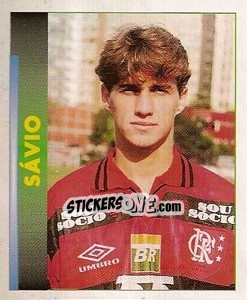 Figurina Sávio - Campeonato Brasileiro 1996 - Panini