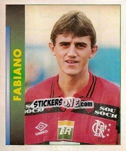 Cromo Fabiano - Campeonato Brasileiro 1996 - Panini
