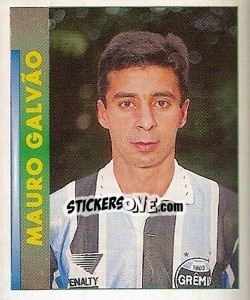 Figurina Mauro Galvão - Campeonato Brasileiro 1996 - Panini