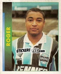 Cromo Roger - Campeonato Brasileiro 1996 - Panini