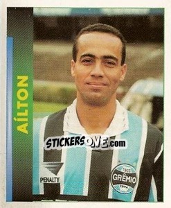 Sticker Aílton - Campeonato Brasileiro 1996 n. 124 - Panini