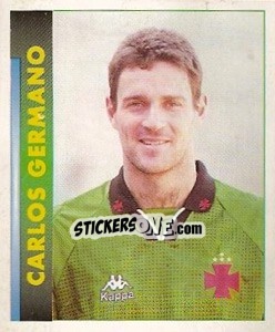 Figurina Carlos Germano - Campeonato Brasileiro 1996 - Panini