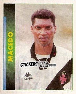 Figurina Macedo - Campeonato Brasileiro 1996 - Panini