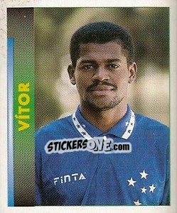 Cromo Vítor - Campeonato Brasileiro 1996 - Panini