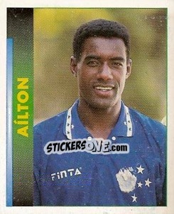 Cromo Aílton - Campeonato Brasileiro 1996 - Panini