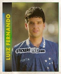 Cromo Luiz Fernando - Campeonato Brasileiro 1996 - Panini