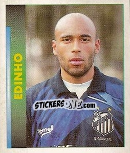 Figurina Edinho - Campeonato Brasileiro 1996 - Panini