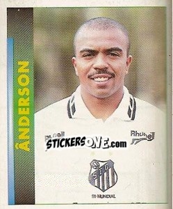 Sticker Ãnderson - Campeonato Brasileiro 1996 n. 162 - Panini