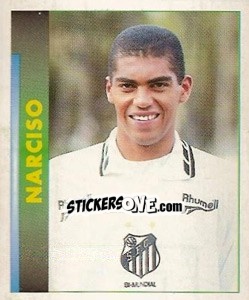 Sticker Narciso - Campeonato Brasileiro 1996 n. 163 - Panini