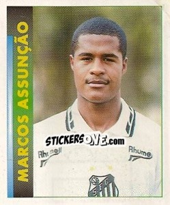 Cromo Marcos Assunção - Campeonato Brasileiro 1996 - Panini