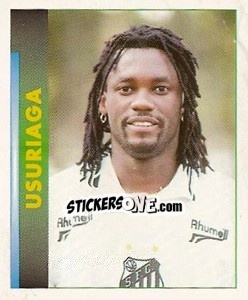 Sticker Usuriaga - Campeonato Brasileiro 1996 n. 169 - Panini