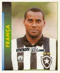 Cromo França - Campeonato Brasileiro 1996 n. 185 - Panini
