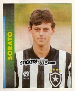Sticker Sorato - Campeonato Brasileiro 1996 n. 186 - Panini