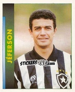 Sticker Jéferson - Campeonato Brasileiro 1996 n. 187 - Panini